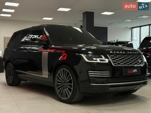 Черный Ленд Ровер Рендж Ровер, объемом двигателя 3 л и пробегом 49 тыс. км за 93500 $, фото 9 на Automoto.ua