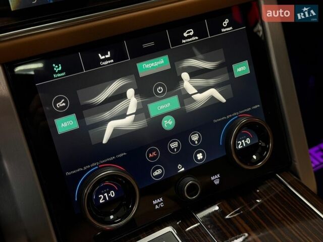 Черный Ленд Ровер Рендж Ровер, объемом двигателя 3 л и пробегом 49 тыс. км за 93500 $, фото 39 на Automoto.ua