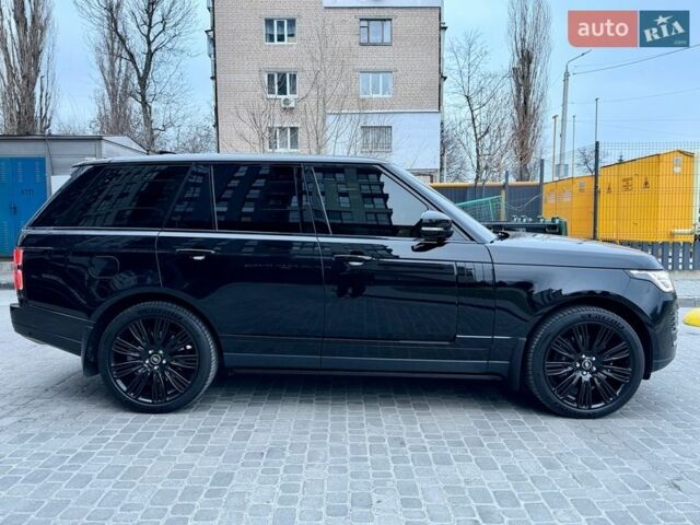 Черный Ленд Ровер Рендж Ровер, объемом двигателя 3 л и пробегом 69 тыс. км за 105000 $, фото 7 на Automoto.ua