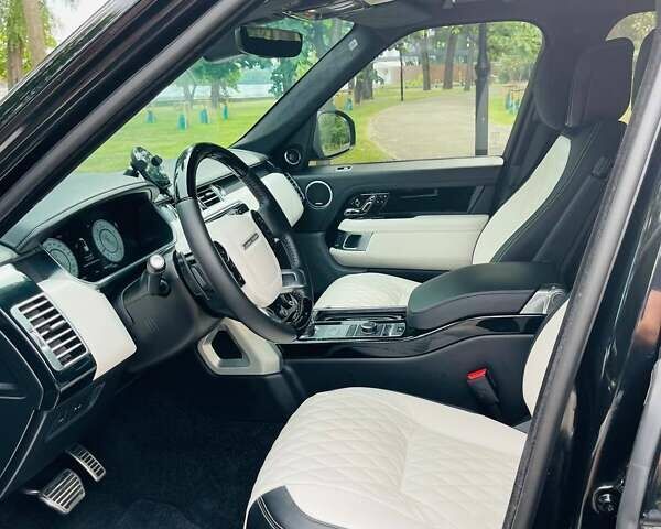 Черный Ленд Ровер Рендж Ровер, объемом двигателя 5 л и пробегом 45 тыс. км за 99800 $, фото 11 на Automoto.ua