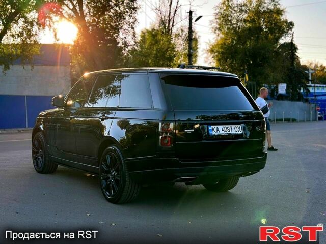 Черный Ленд Ровер Рендж Ровер, объемом двигателя 3 л и пробегом 61 тыс. км за 96000 $, фото 2 на Automoto.ua