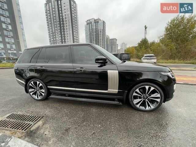 Ленд Ровер Рендж Ровер 2021 в Киеве на Automoto.ua Черный Ленд Ровер Рендж Ровер, объемом двигателя 5 л и пробегом 62 тыс. км за 115000 $, фото 13 на Automoto.ua