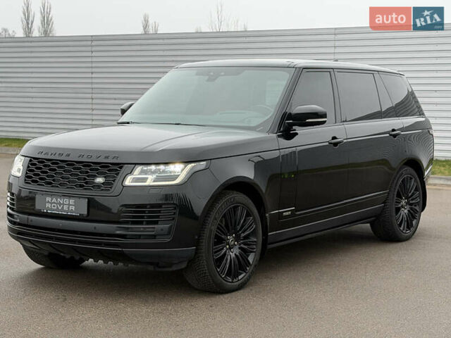 Черный Ленд Ровер Рендж Ровер, объемом двигателя 3 л и пробегом 105 тыс. км за 84000 $, фото 2 на Automoto.ua