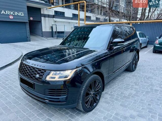 Черный Ленд Ровер Рендж Ровер, объемом двигателя 3 л и пробегом 69 тыс. км за 105000 $, фото 5 на Automoto.ua