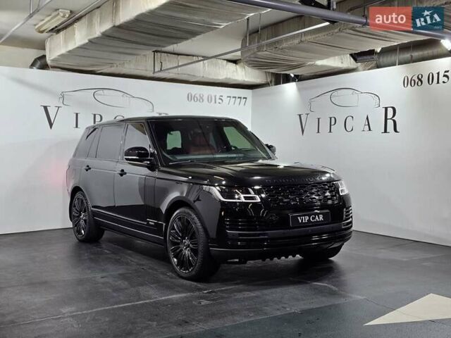 Ленд Ровер Рендж Ровер 2021 у Києві на Automoto.ua Чорний Ленд Ровер Рендж Ровер, об'ємом двигуна 3 л та пробігом 103 тис. км за 89999 $, фото 1 на Automoto.ua