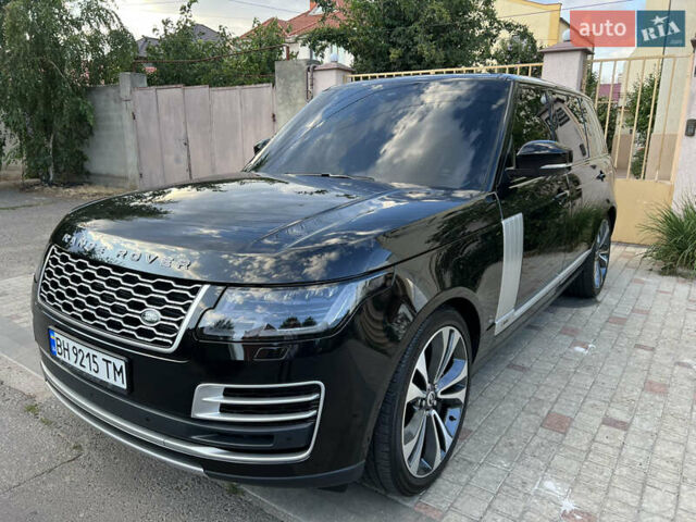 Черный Ленд Ровер Рендж Ровер, объемом двигателя 5 л и пробегом 77 тыс. км за 73499 $, фото 3 на Automoto.ua