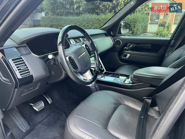 Черный Ленд Ровер Рендж Ровер, объемом двигателя 5 л и пробегом 77 тыс. км за 73499 $, фото 95 на Automoto.ua