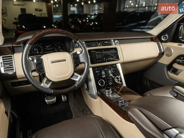 Черный Ленд Ровер Рендж Ровер, объемом двигателя 3 л и пробегом 42 тыс. км за 104900 $, фото 32 на Automoto.ua