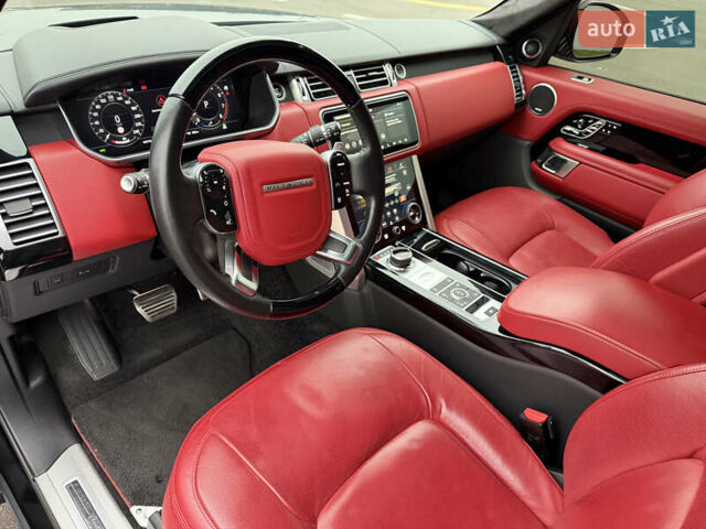 Черный Ленд Ровер Рендж Ровер, объемом двигателя 3 л и пробегом 105 тыс. км за 84000 $, фото 10 на Automoto.ua