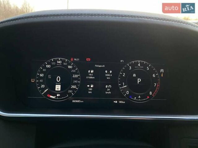 Черный Ленд Ровер Рендж Ровер, объемом двигателя 5 л и пробегом 69 тыс. км за 69950 $, фото 14 на Automoto.ua