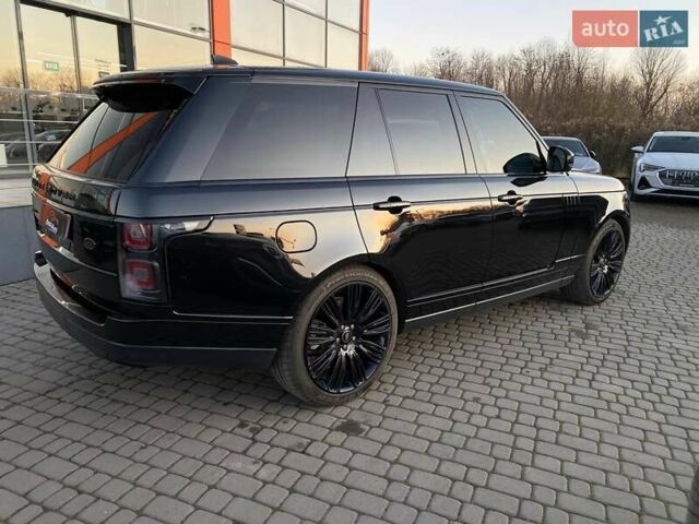Черный Ленд Ровер Рендж Ровер, объемом двигателя 5 л и пробегом 69 тыс. км за 69950 $, фото 7 на Automoto.ua