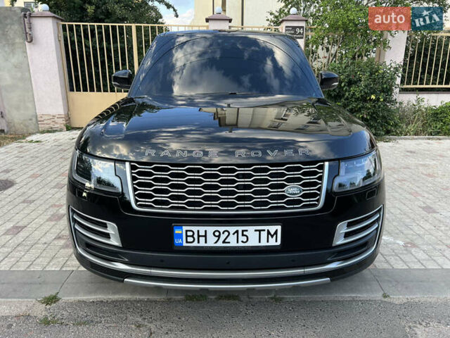Черный Ленд Ровер Рендж Ровер, объемом двигателя 5 л и пробегом 77 тыс. км за 73499 $, фото 7 на Automoto.ua
