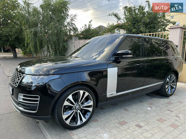Черный Ленд Ровер Рендж Ровер, объемом двигателя 5 л и пробегом 77 тыс. км за 73499 $, фото 1 на Automoto.ua