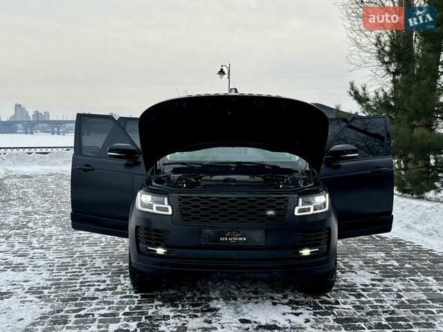 Черный Ленд Ровер Рендж Ровер, объемом двигателя 3 л и пробегом 90 тыс. км за 75555 $, фото 7 на Automoto.ua