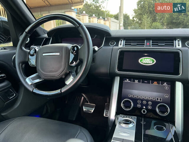 Черный Ленд Ровер Рендж Ровер, объемом двигателя 5 л и пробегом 77 тыс. км за 73499 $, фото 100 на Automoto.ua