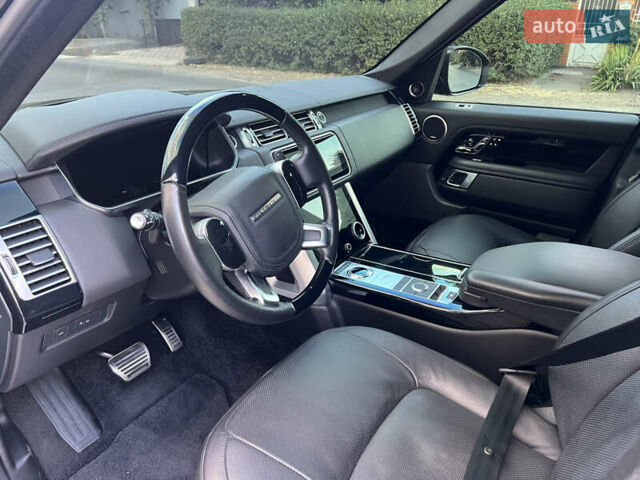 Черный Ленд Ровер Рендж Ровер, объемом двигателя 5 л и пробегом 77 тыс. км за 73499 $, фото 94 на Automoto.ua