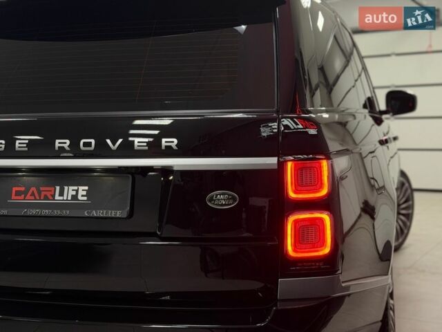 Черный Ленд Ровер Рендж Ровер, объемом двигателя 3 л и пробегом 49 тыс. км за 93500 $, фото 14 на Automoto.ua