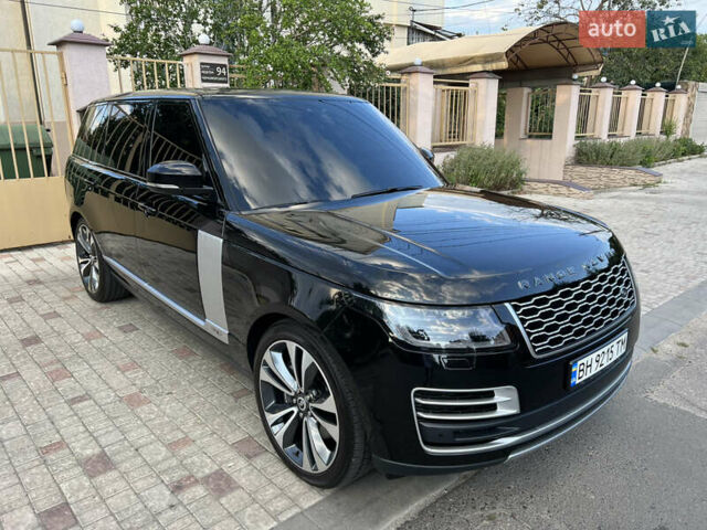 Черный Ленд Ровер Рендж Ровер, объемом двигателя 5 л и пробегом 77 тыс. км за 73499 $, фото 15 на Automoto.ua