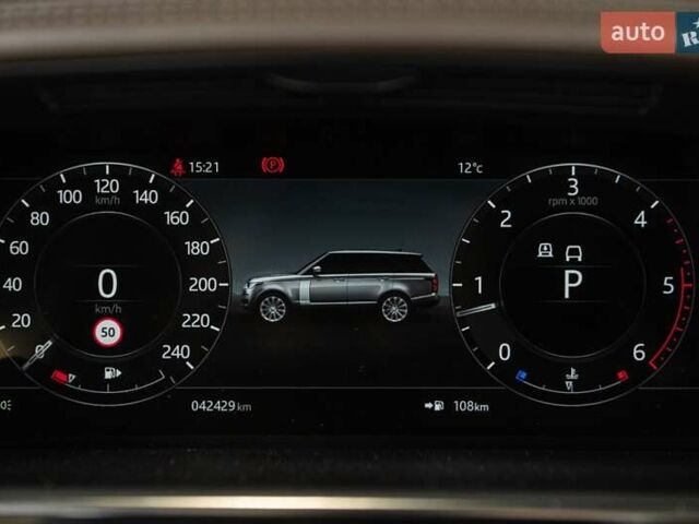 Черный Ленд Ровер Рендж Ровер, объемом двигателя 3 л и пробегом 42 тыс. км за 104900 $, фото 77 на Automoto.ua