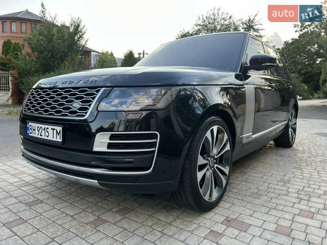 Черный Ленд Ровер Рендж Ровер, объемом двигателя 5 л и пробегом 77 тыс. км за 73499 $, фото 63 на Automoto.ua