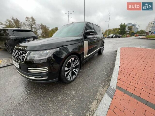 Ленд Ровер Рендж Ровер 2021 в Киеве на Automoto.ua Черный Ленд Ровер Рендж Ровер, объемом двигателя 5 л и пробегом 62 тыс. км за 115000 $, фото 15 на Automoto.ua