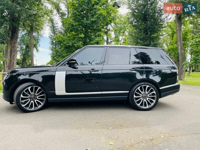 Черный Ленд Ровер Рендж Ровер, объемом двигателя 5 л и пробегом 45 тыс. км за 99800 $, фото 15 на Automoto.ua