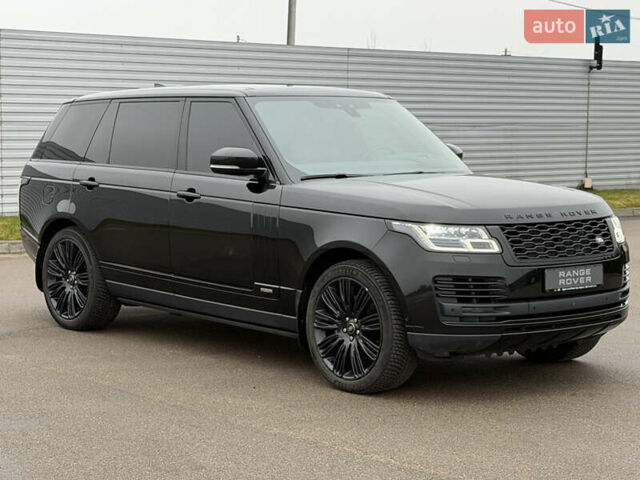 Черный Ленд Ровер Рендж Ровер, объемом двигателя 3 л и пробегом 105 тыс. км за 84000 $, фото 8 на Automoto.ua