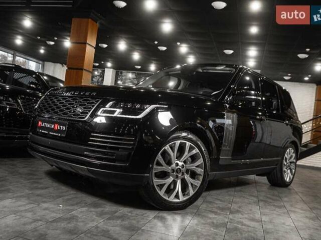 Черный Ленд Ровер Рендж Ровер, объемом двигателя 3 л и пробегом 42 тыс. км за 104900 $, фото 16 на Automoto.ua
