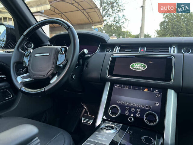 Черный Ленд Ровер Рендж Ровер, объемом двигателя 5 л и пробегом 77 тыс. км за 73499 $, фото 101 на Automoto.ua