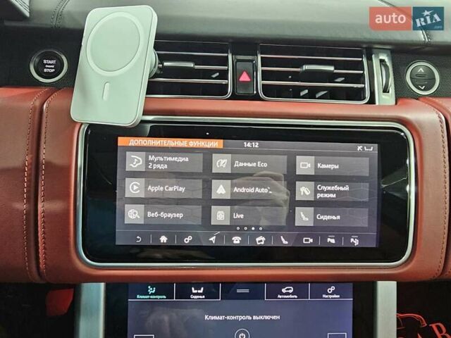 Ленд Ровер Рендж Ровер 2021 у Києві на Automoto.ua Чорний Ленд Ровер Рендж Ровер, об'ємом двигуна 3 л та пробігом 103 тис. км за 89999 $, фото 38 на Automoto.ua