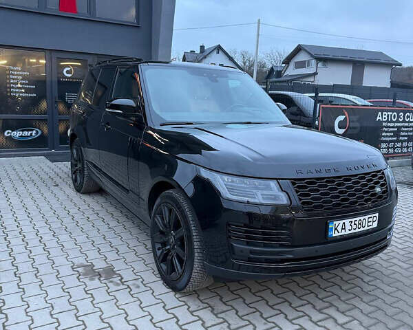 Черный Ленд Ровер Рендж Ровер, объемом двигателя 2.99 л и пробегом 59 тыс. км за 95999 $, фото 2 на Automoto.ua