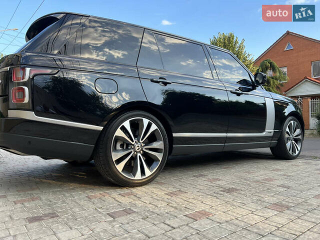 Черный Ленд Ровер Рендж Ровер, объемом двигателя 5 л и пробегом 77 тыс. км за 73499 $, фото 37 на Automoto.ua
