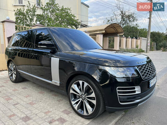Черный Ленд Ровер Рендж Ровер, объемом двигателя 5 л и пробегом 77 тыс. км за 73499 $, фото 12 на Automoto.ua