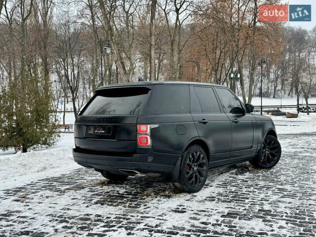 Черный Ленд Ровер Рендж Ровер, объемом двигателя 3 л и пробегом 90 тыс. км за 75555 $, фото 5 на Automoto.ua