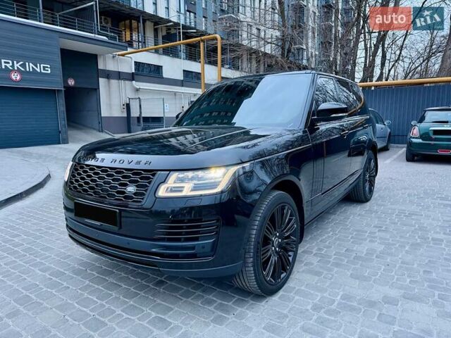 Черный Ленд Ровер Рендж Ровер, объемом двигателя 3 л и пробегом 69 тыс. км за 105000 $, фото 4 на Automoto.ua
