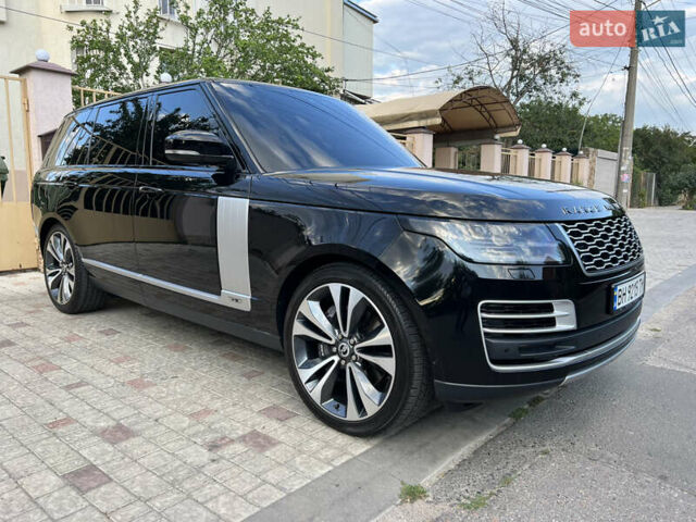 Черный Ленд Ровер Рендж Ровер, объемом двигателя 5 л и пробегом 77 тыс. км за 73499 $, фото 13 на Automoto.ua