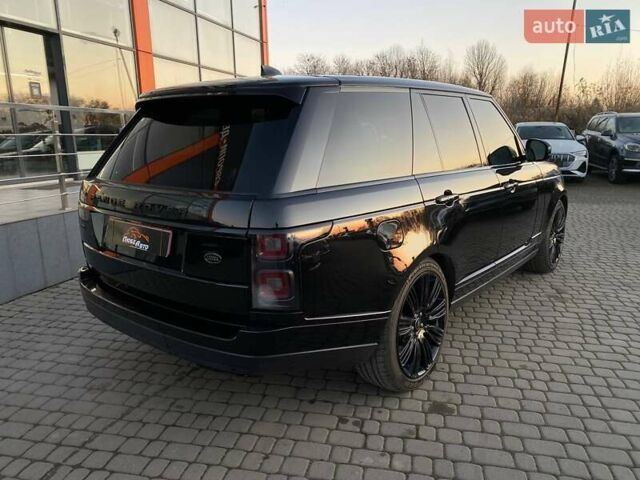 Черный Ленд Ровер Рендж Ровер, объемом двигателя 5 л и пробегом 69 тыс. км за 69950 $, фото 6 на Automoto.ua