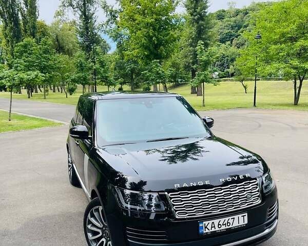 Черный Ленд Ровер Рендж Ровер, объемом двигателя 5 л и пробегом 45 тыс. км за 99800 $, фото 3 на Automoto.ua
