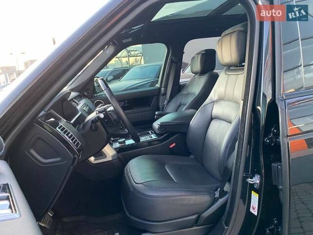 Черный Ленд Ровер Рендж Ровер, объемом двигателя 5 л и пробегом 69 тыс. км за 69950 $, фото 19 на Automoto.ua