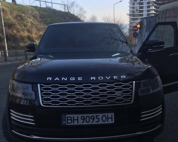 Черный Ленд Ровер Рендж Ровер, объемом двигателя 3 л и пробегом 115 тыс. км за 110000 $, фото 1 на Automoto.ua