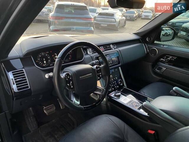 Черный Ленд Ровер Рендж Ровер, объемом двигателя 5 л и пробегом 69 тыс. км за 73900 $, фото 10 на Automoto.ua
