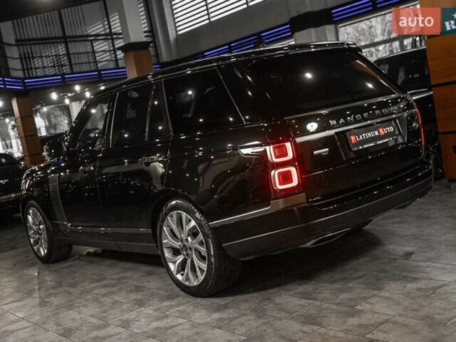 Черный Ленд Ровер Рендж Ровер, объемом двигателя 3 л и пробегом 42 тыс. км за 104900 $, фото 86 на Automoto.ua