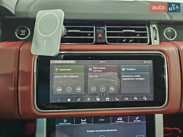 Ленд Ровер Рендж Ровер 2021 у Києві на Automoto.ua Чорний Ленд Ровер Рендж Ровер, об'ємом двигуна 3 л та пробігом 103 тис. км за 89999 $, фото 36 на Automoto.ua