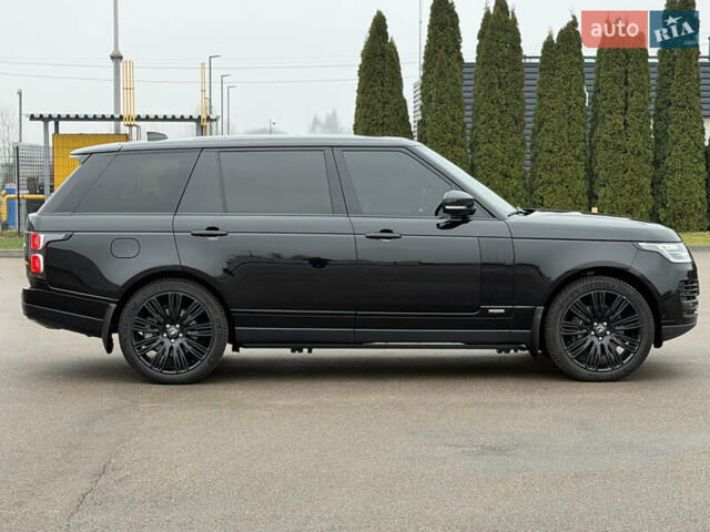 Черный Ленд Ровер Рендж Ровер, объемом двигателя 3 л и пробегом 105 тыс. км за 84000 $, фото 7 на Automoto.ua