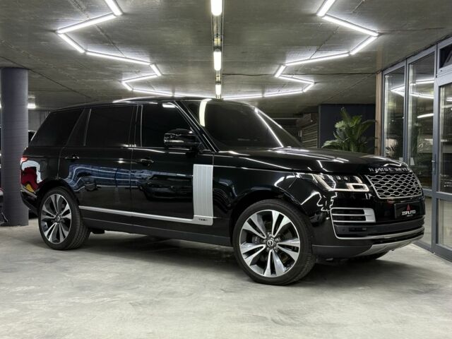 Чорний Ленд Ровер Рендж Ровер, об'ємом двигуна 5 л та пробігом 78 тис. км за 71500 $, фото 2 на Automoto.ua