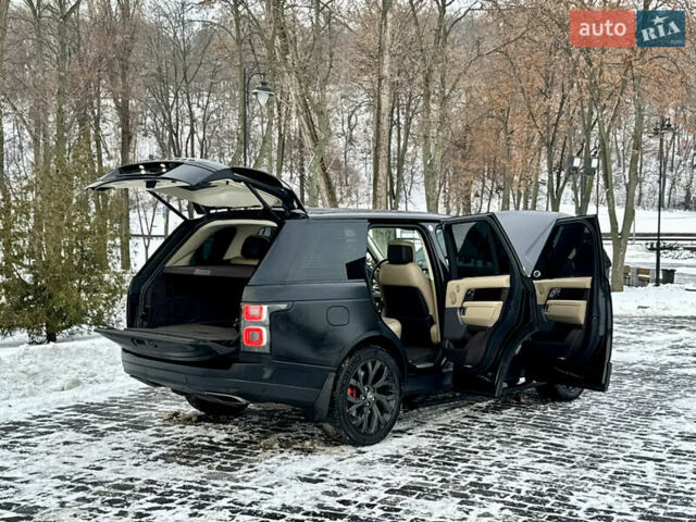 Черный Ленд Ровер Рендж Ровер, объемом двигателя 3 л и пробегом 90 тыс. км за 75555 $, фото 10 на Automoto.ua