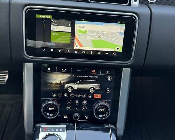 Черный Ленд Ровер Рендж Ровер, объемом двигателя 3 л и пробегом 51 тыс. км за 83500 $, фото 4 на Automoto.ua