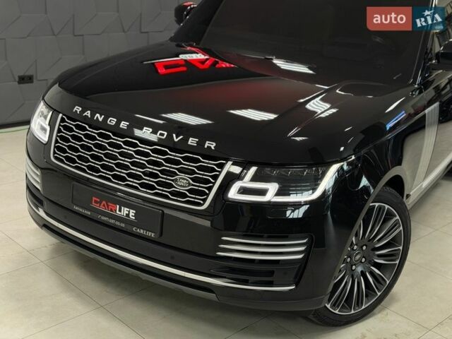 Черный Ленд Ровер Рендж Ровер, объемом двигателя 3 л и пробегом 49 тыс. км за 93500 $, фото 4 на Automoto.ua