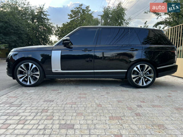 Черный Ленд Ровер Рендж Ровер, объемом двигателя 5 л и пробегом 77 тыс. км за 73499 $, фото 28 на Automoto.ua