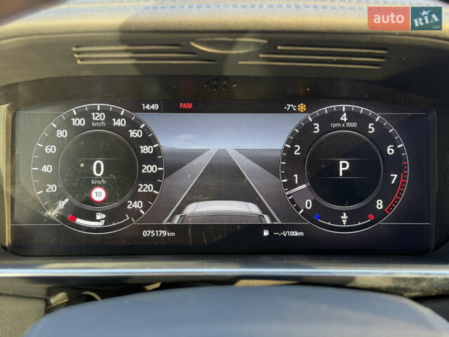 Черный Ленд Ровер Рендж Ровер, объемом двигателя 3 л и пробегом 75 тыс. км за 82000 $, фото 21 на Automoto.ua